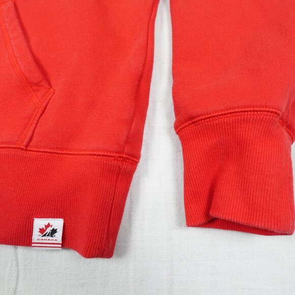 NIKE Team Canada Hoodie Adult Large Embroidered Molson Canadian Hockey Shirt - Picture 9 of 13